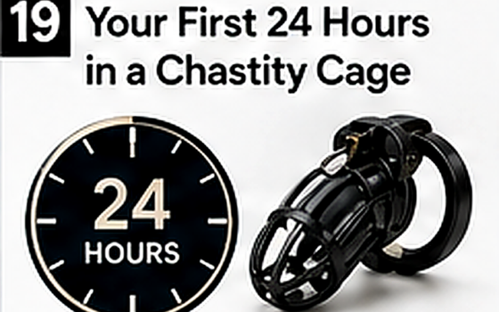 Twenty-four-hour checklist for a first chastity cage trial
