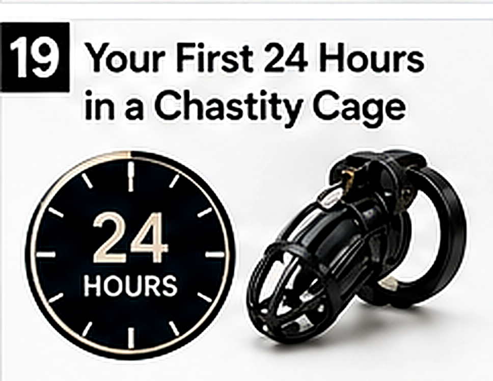 Twenty-four-hour checklist for a first chastity cage trial